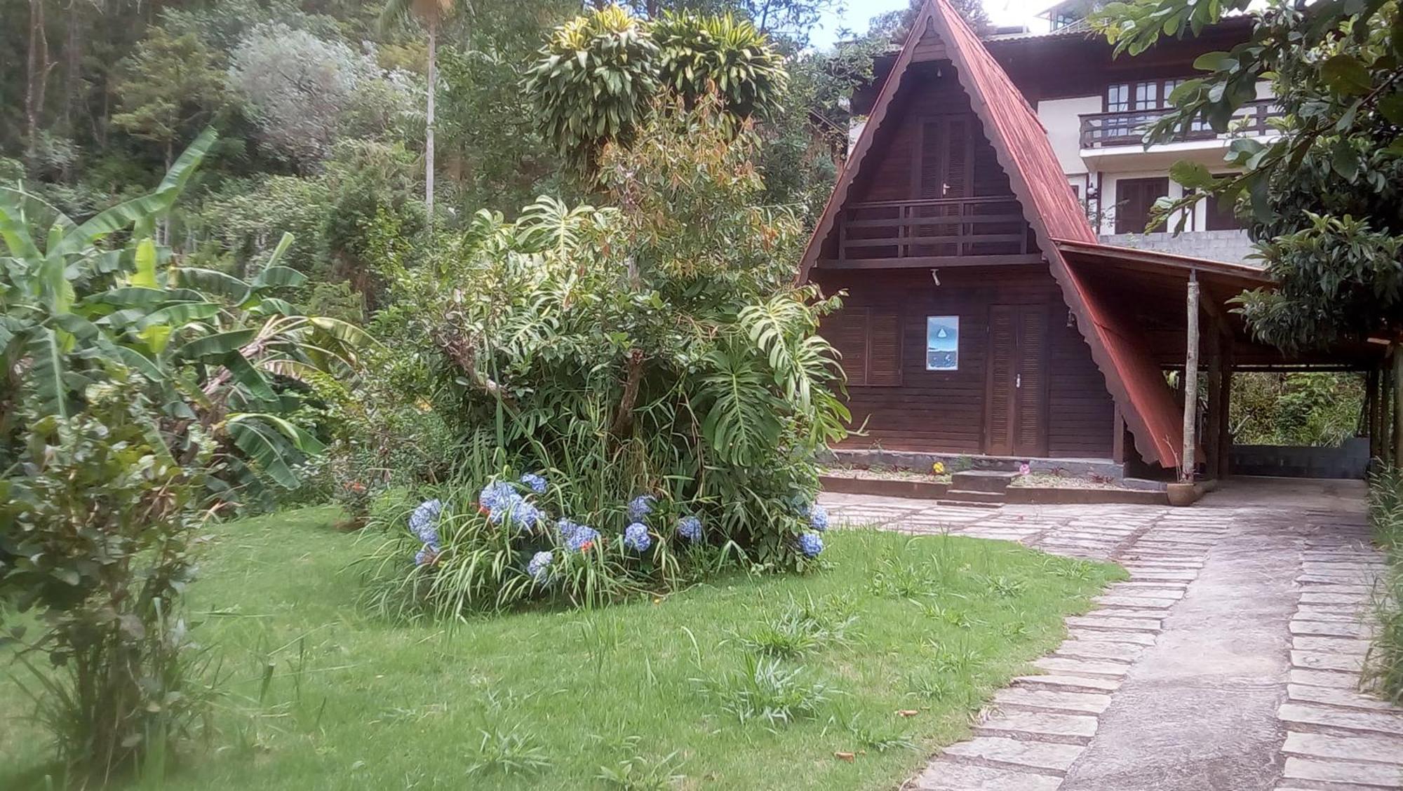 Chale Linda Vista 5 Min. Do Centro Villa Nova Friburgo Rum bild